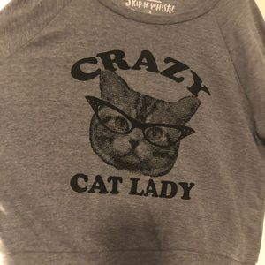 Crazy cat lady comfy sweatshirt